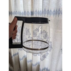 Never Used Cuisinart Coffee 12‎ Cup Glass Carafe with Lid Replacement